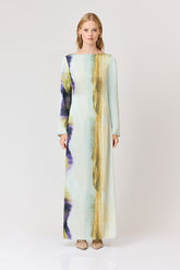 CURAAE WILLOW SATIN MAXI DRESS